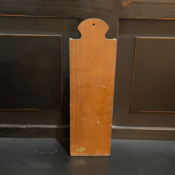 Vintage 60s Wall Mounted Cigarette Pack Dispensing Wood Box Smokes - Picture 6 of 9